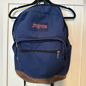 JanSport Navy Blue Right Pack Premium Backpack